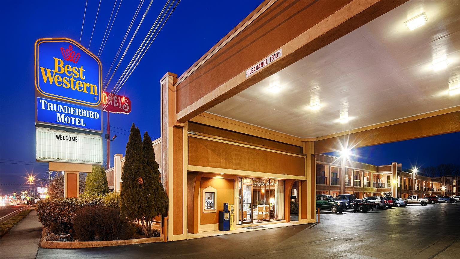 Best Western Thunderbird Motel Cookeville Exterior photo